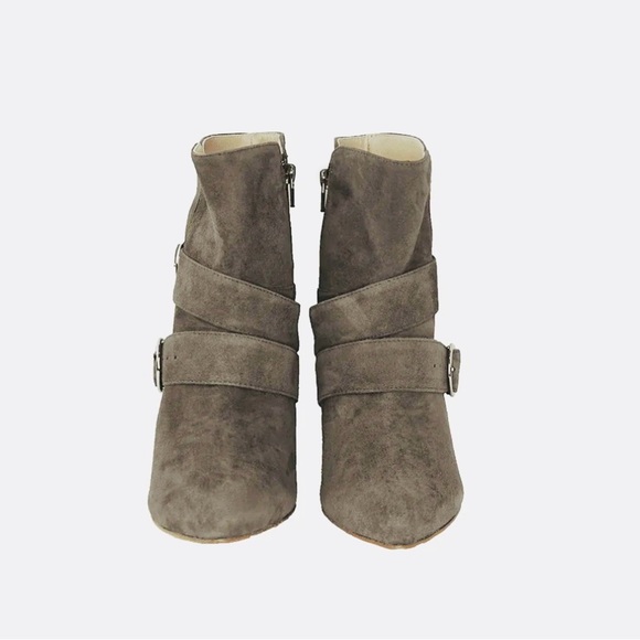 Andrea Carrano Ronda taupe suede ankle boot Made in Italy NEW - Picture 4 of 12